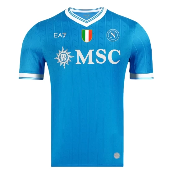 2025/2026 Napoli Blue Home Football Shirt Fan Version