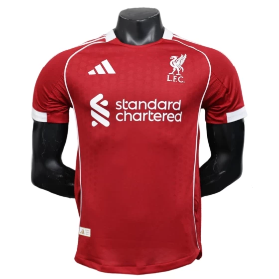 25-26 Liverpool Home Shirt Men's Football Jersey Player Version