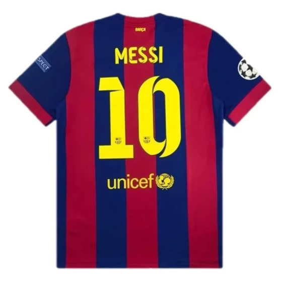 14-15 Barcelona Messi #10  Retro Jersey Home