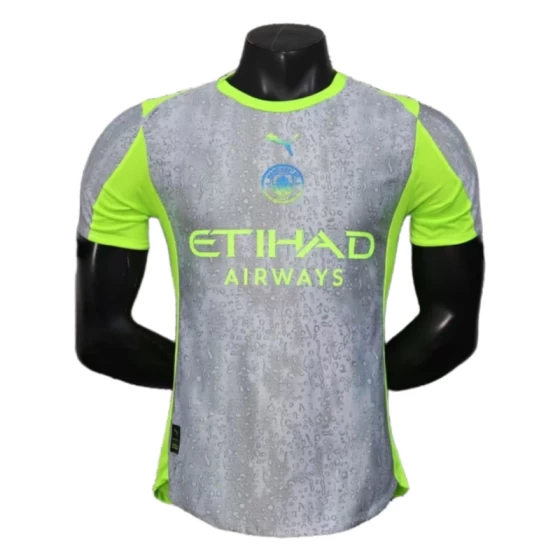 2025-26 Manchester City Third Away Football Shirt  Player Version