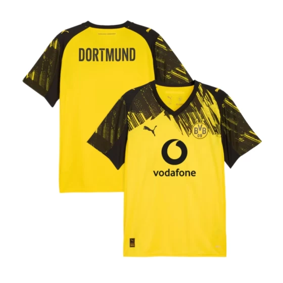 2025-26 Borussia Dortmund Yellow Home football jersey Fan Version