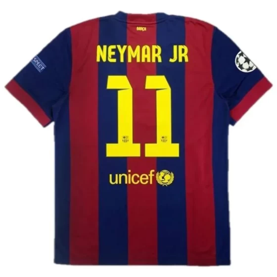 14-15 Barcelona Neymar Jr #11 Retro Jersey Home