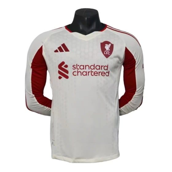 25-26 Liverpool away Long Sleeve football jersey player version
