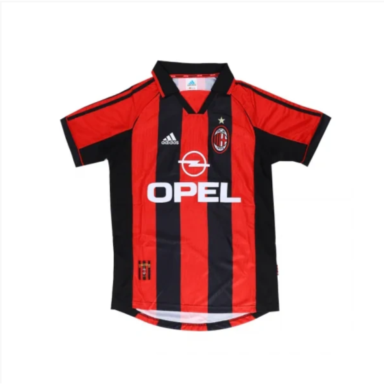 AC Milan Retro Jersey Home 1998-00