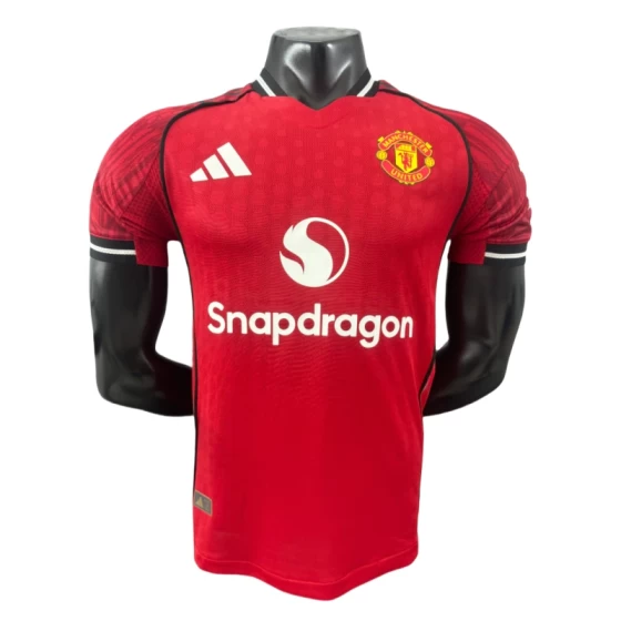 25-26  Manchester United Home Player Edition Football Shirt