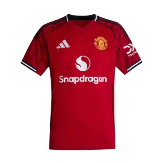 25-26 Manchester United  home Fan Edition Football Jersey