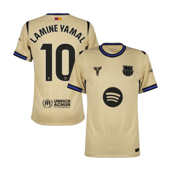 2025-26  Fan Version Barcelona Away football Jersey
